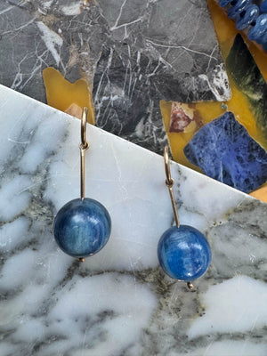 Swingers Hooplet Earrings Kyanite