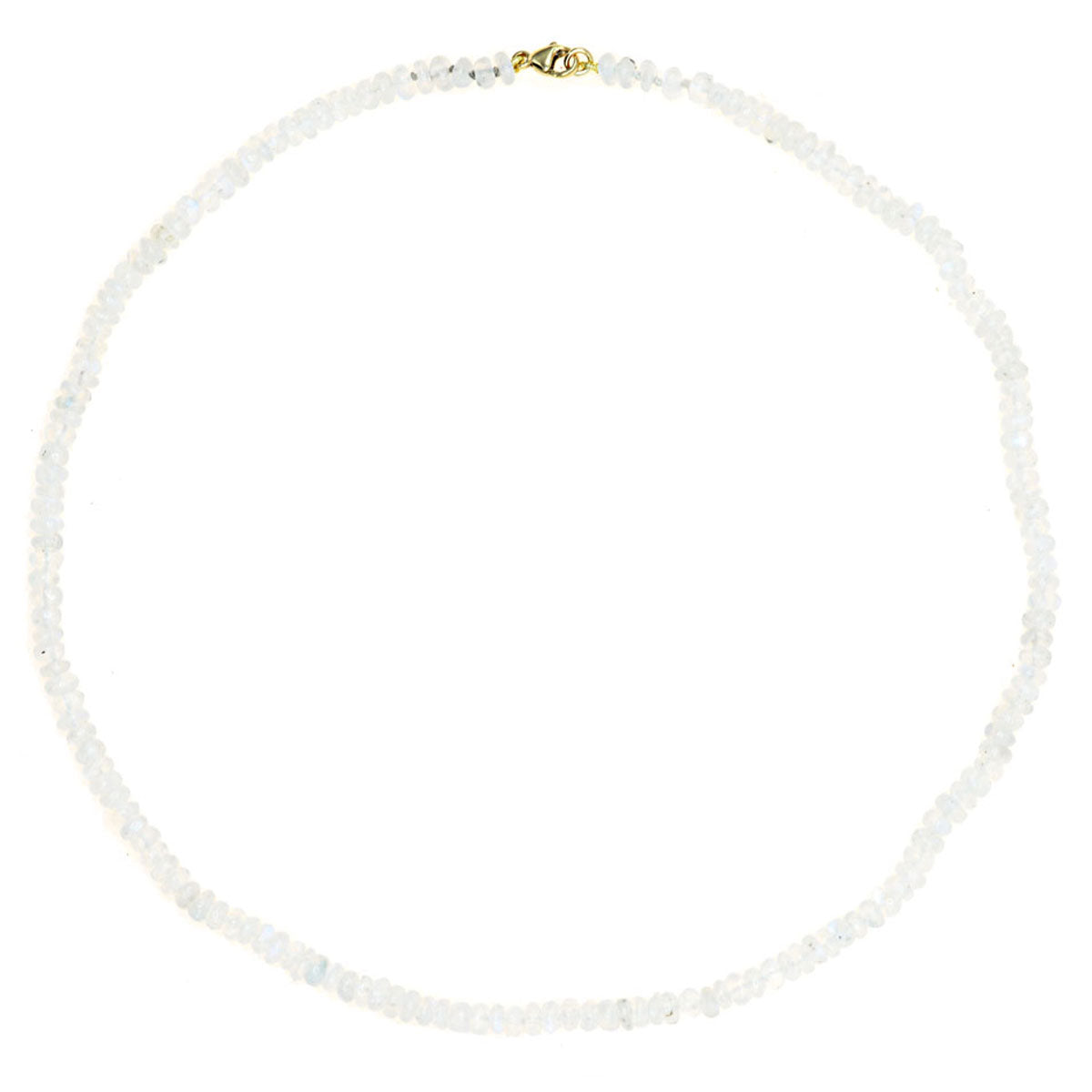 Beaded Mini Moonstone Necklace